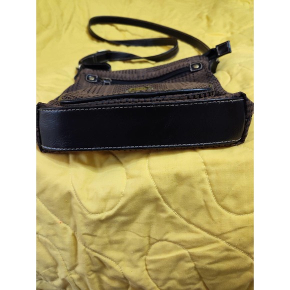 Wool Crossbody Bag, Multiple Pockets & Zipper Pockets - Picture 2 of 7